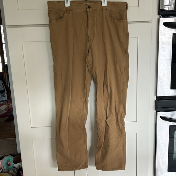 Carthart Men's Tan Pants - Picture 4 of 15